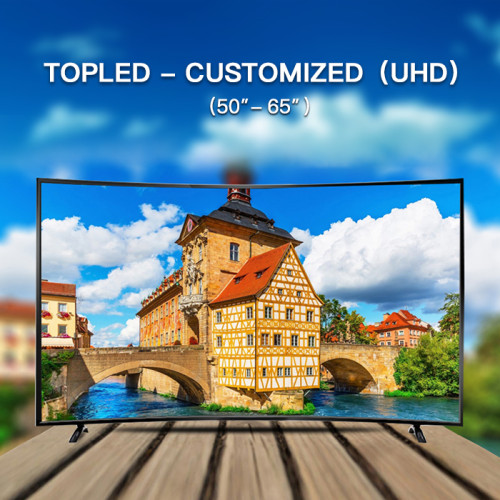 65inch tempered glass led tv 8k smart android 14 uhd dvb t t2 s s2 ci atv dtv